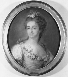 Sophie Hagman (1758-1826), dancer, mistress of Adolf Fredrik of Sweden by Johan von Rosenheim