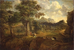 Southern Landscape by Friedrich Wilhelm Boehme