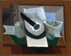 Still Life with a Guitar by Juan Gris