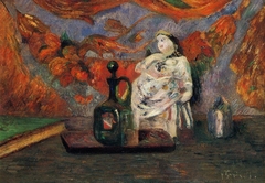 Still Life with Carafon and Figurine