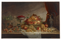 Still Life with Fruit by Jacob Cox