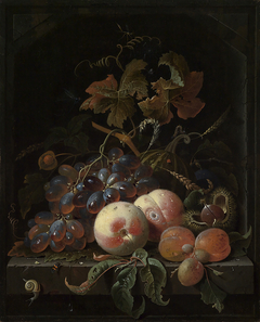 Still-Life with Peaches
