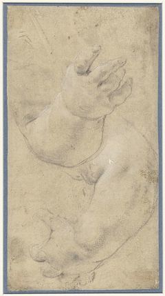 Studie van twee kinderarmpjes by Domenichino