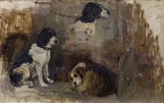 Studie voor honden by Jozef Israëls