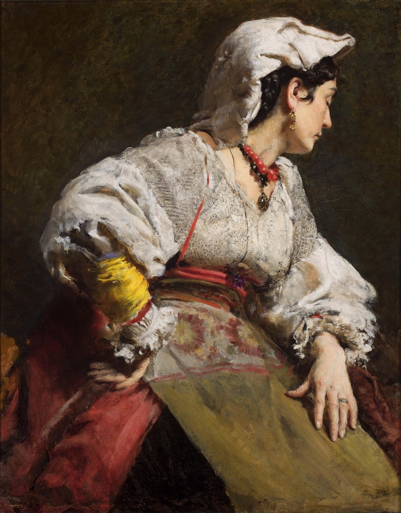 Study of an Italian woman