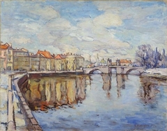 Tartu view by Villem Ormisson