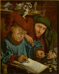 Tax collectors by Marinus van Reymerswaele