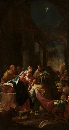 The Adoration of the Magi by Franz Xavier Karl Palko
