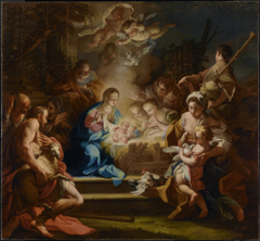 The Adoration of the Shepherds by Sebastiano Conca