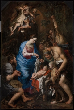 The Adoration of the Shepherds by Theodoor van Loon