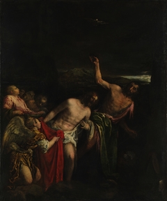 The Baptism of Christ by Jacopo Bassano