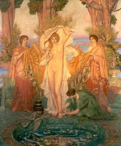 The Bath Of Venus by Sir William Richmond - Sir William Richmond - ABDAG003928