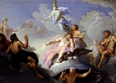 The Birth of Minerva by René-Antoine Houasse