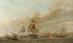 The British fleet in the Mediterranean by William Calmody Nowell
