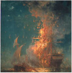 The Burning of the 'Philadelphia'