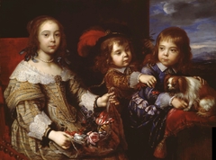 The Children of the  Duc de Bouillon by Pierre Mignard I