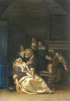 The doctor's visit, after Frans van Mieris