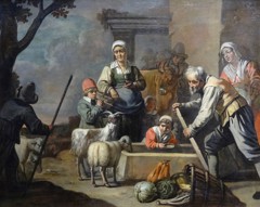 The Drinking Trough by Master of the Béguins