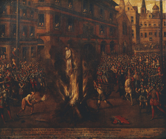 The Execution of Annas du Bourg by Anonymous