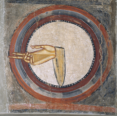The hand of God from Sant Climent de Taüll by Master of Taüll