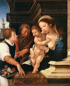The Holy Family by Bernard van Orley