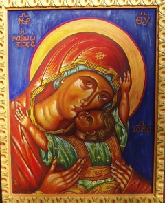 The Holy Mother of God by Tasso Pappas