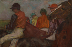 The Jockey by Edgar Degas