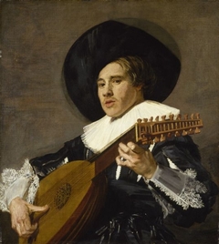 The Lute Player (facing left) by Judith Leyster