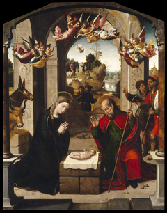 The Nativity by Juan Correa de Vivar
