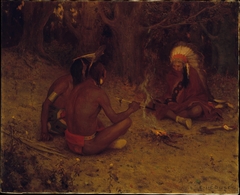 The Peace Pipe by E. Irving Couse