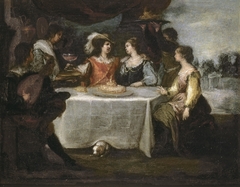The Prodigal Son squandering his Inheritance by Bartolomé Esteban Murillo