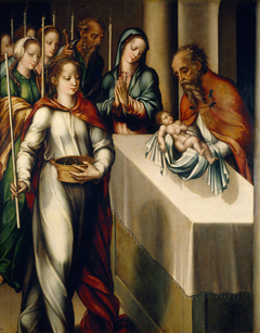 The Purification of the Virgin or The Presentation in the Temple by Luis de Morales