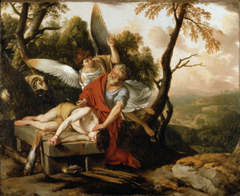 The Sacrifice of Isaac by Laurent de La Hyre