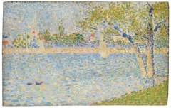 The Seine seen from La Grande Jatte by Georges Seurat