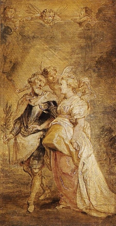 The Union of Henri IV and Marie de Médicis by Peter Paul Rubens