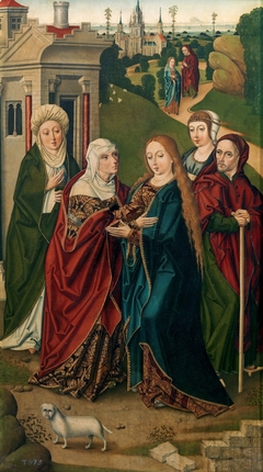 The Visitation by Master of Miraflores