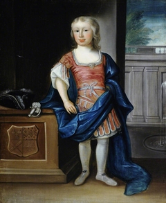 Thomas Peter Strickland (1701–1754), as a Boy wearing Classical Armour