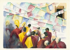 Tibetan New Year by Wicki Van De Veer