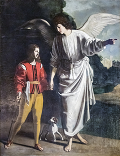 Tobias and the angel by Nicolas Tournier