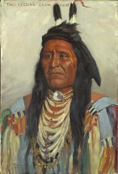 Two Leggins, Crow Chief by Joseph Henry Sharp