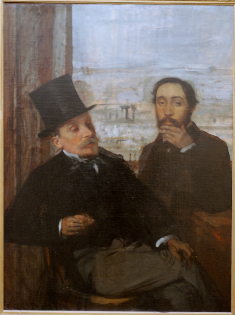 Degas et Evariste de Valernes