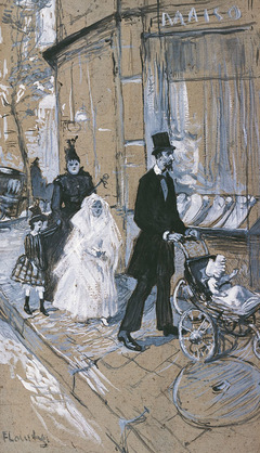 La Première Communion by Henri de Toulouse-Lautrec