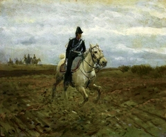 With an order (An aide-de-camp from 1830) by Maksymilian Gierymski