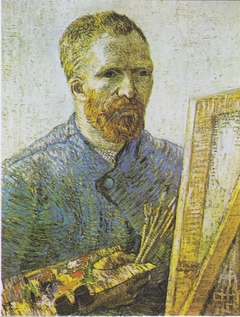 Self-Portrait as a Painter by Vincent van Gogh