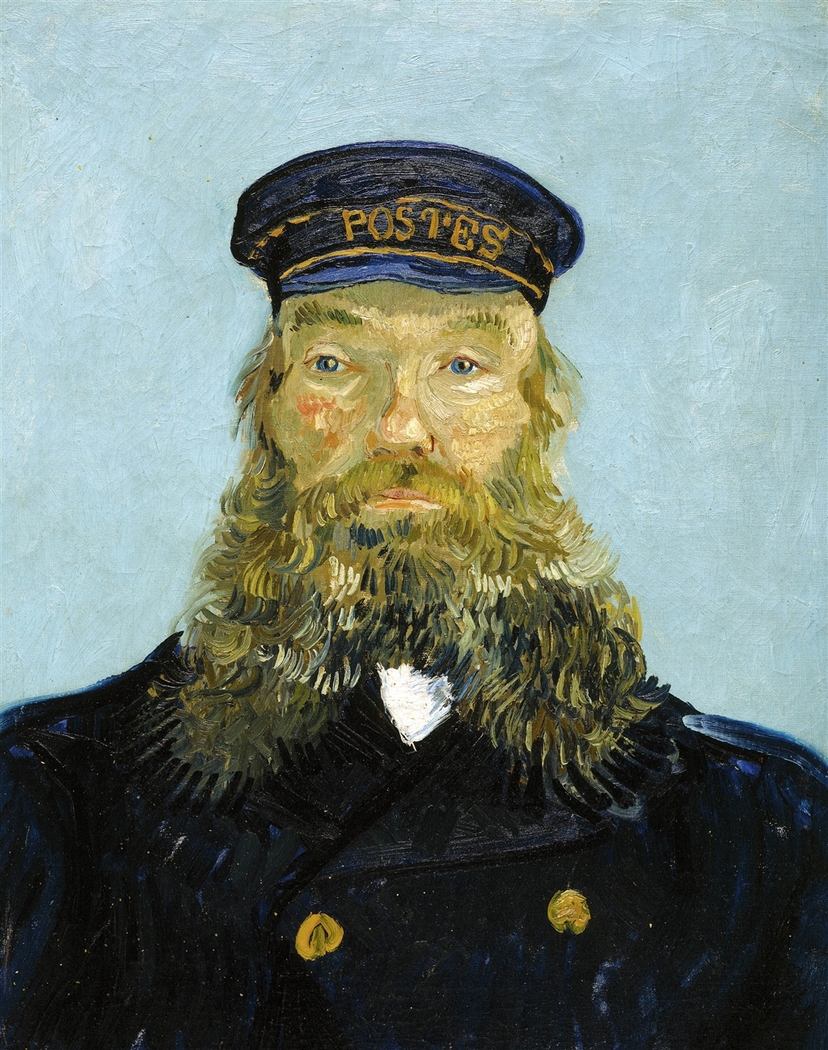 Portrait of Postmann Roulin / Portrait of the Postman Joseph Roulin