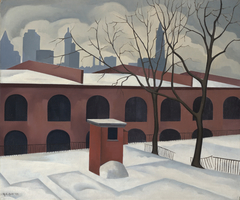 View from Brooklyn by George Ault