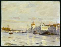 Vue de l'Exposition Universelle de 1889 by Henri Saintin