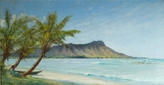 Waikiki Beach in Sunlight by D. Howard Hitchcock