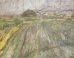 Rain by Vincent van Gogh
