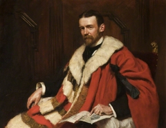 William Grey, 9th Earl of Stamford (1850-1910) by John Ernest Breun